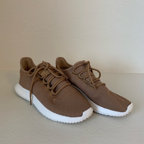 adidas tan tennis shoes